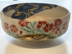茶道具 平茶碗 撫子絵茶碗 白井半七 茶碗 共箱 茶道具 平茶碗 撫子絵茶碗 白井半七 茶碗 共箱 - メルカリ