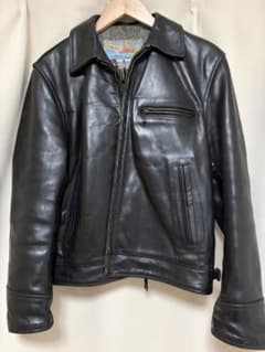 エアロレザー ハイウェイマン ブラック 38 - メルカリ
