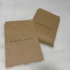 RALPH LAUREN ラルフローレン 紙袋 ショッパー 小サイズ　2枚セットのサムネイル