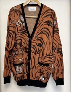 ワコマリア THE GUILTY PARTIES トラ柄カーディガン - メルカリ