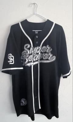 SUPER BEAVER ベースボールシャツ ブラック XL - メルカリ