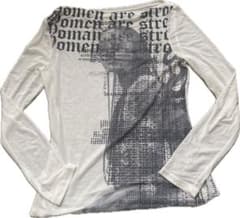 SHEIN 長袖Tシャツ シアー 韓国のサムネイル
