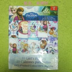 新品、未開封 アナと雪の女王 パンツ 10枚セットのサムネイル