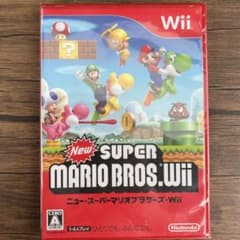 新品未開封＊匿名配送＊New スーパーマリオブラザーズ Wiiのサムネイル