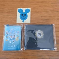 東京ディズニーシー 25周年 ミラコスタ宿泊者限定 カードキーケース+おまけのサムネイル