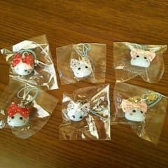 新品ほっぺちゃんストラップ6個セットのサムネイル