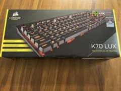 Corsair K70 LUX Cherry MX 赤軸 日本語キーボード - メルカリ