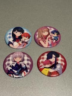 『グリッドマンユニバース eeoストア』 ぬいぐるみと一緒　缶バッジセット