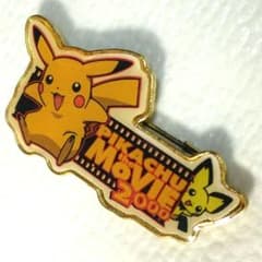 ピカチュウピンバッジPIKACHU the MOVIE2000 ポケモンpins