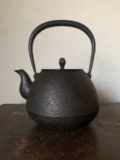 釜定　鉄瓶　秋の実　肌　（新品 未使用）のサムネイル