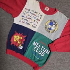 80s NELTUN CLUB ねるとん紅鯨団 トレーナー スエット