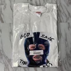 26ss supreme god save us tee white M 新品 - メルカリ