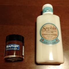 最終値下げ☆SAPHIR レノベイティングカラー補修瓶とユニバーサルローションのサムネイル
