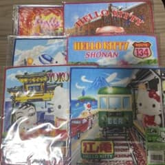 ハローキティ ご当地キティ ハンカチ プチタオル 神奈川 鎌倉 横浜