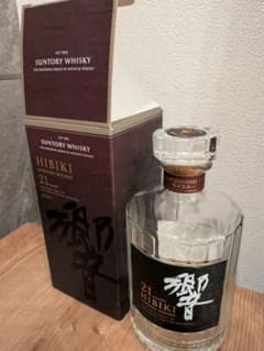 SUNTORY 響 21年 空瓶 空箱 セットのサムネイル
