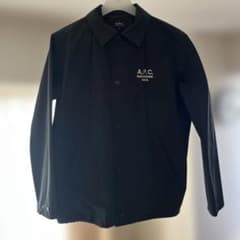 i*m様 A.P.C. ブラック ナイロンジャケット XSのサムネイル