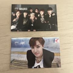 BTS DARK&WILD ホソク JHOPE 集合トレカのサムネイル