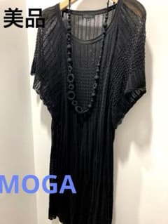 MOGA ・レース チュニックワンピース (美品) - メルカリ