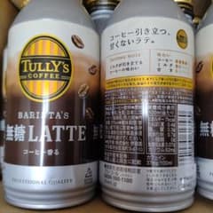 タリーズ 無糖ラテ 370ml 20本のサムネイル
