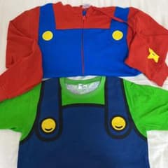 ユニバのルイージとマリオの服　２点でのサムネイル