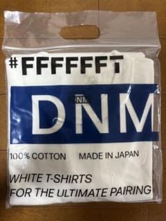 キムタク着 #FFFFFFT DNM Tシャツ サイズ3 Lサイズ デニム 白T - メルカリ