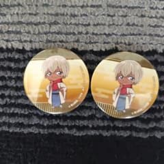 名探偵コナン 安室透 缶バッジ 2個セットのサムネイル