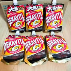 デカビタCゼリー大盛1.5倍270g ８０個セット アミューズメントお菓子 デカビタCゼリー大盛1.5倍 6個セット - メルカリ