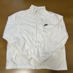 NIKE ビッグスウッシュ ウーブンジャケット レインボー刺繍ロゴ XL