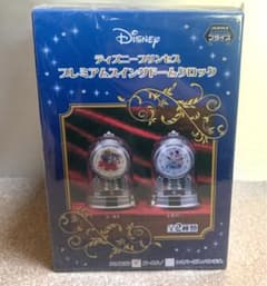 ディズニー プリンセス プレミアムスイングドームクロック 置時計 美女と野獣のサムネイル