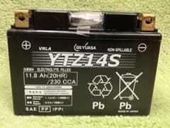 GS YUASA YTZ14S バイク用バッテリーのサムネイル