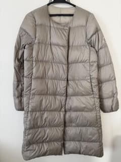 PYRENEX MALADETA 2 ノーカラー ロングコート 38 グレー - メルカリ