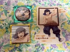 Demon slayer Inosuke Hashibira Can badges, stickers, cards - bundle sale