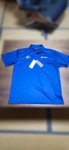 SRIXON LEXUS 松山選手レプリカ半袖ポロシャツ ブルー LLサイズのサムネイル
