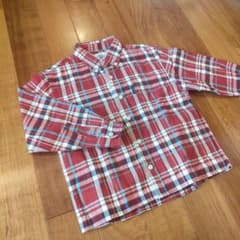 J.PRESS キッズ 長袖チェックシャツ 110cmのサムネイル