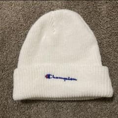 購入しない方いいね❌チャンピオンCHAMPION新品未使用ニット帽帽子のサムネイル