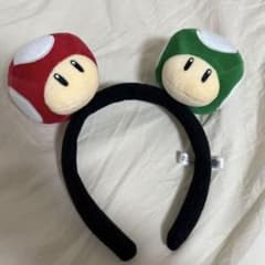 ユニバ マリオ キノコ カチューシャのサムネイル