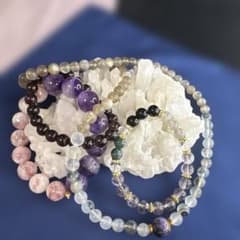 天然石ブレスレット　ネックレスのサムネイル