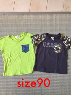 半袖Tシャツ 2枚セット 90のサムネイル
