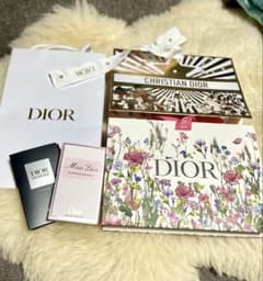 DIOR ショップ袋 3枚セット おまけ付のサムネイル