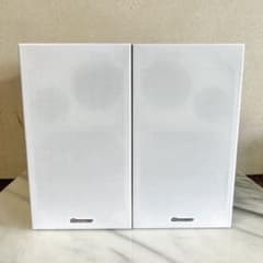 L65 Pioneer スピーカー ミニコンポ ホワイト 木目調 インテリア✨ L65 Pioneer スピーカー ミニコンポ ホワイト 木目調 インテリア