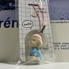 【新品未開封】キーホルダー 犬⁠ フロッキーアニマル ストラップ トイプードルのサムネイル