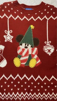 2023年 リルリンリンセーター ディズニー クリスマス 完売品のサムネイル