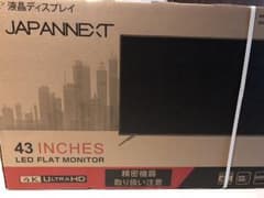 43インチ モニター4K 新品未開封 JAPANNEXTのサムネイル