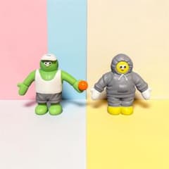 The TOMODACHI ミニチュアボックスコレクションフィギュア 2体セットのサムネイル