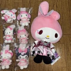 サンリオ ぬいぐるみ 7点セット　ときめきリボンラビットマスコット