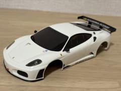 京商 ミニッツ ASC フェラーリ F430 GT テストカー ホワイト2007