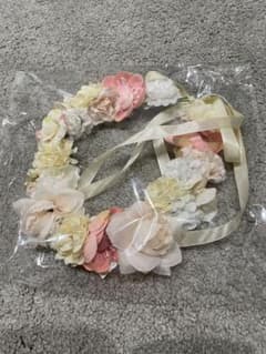 ベビー　フラワークラウン　花冠のサムネイル