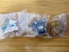 サンリオ ご当地ピンズ　仙台松島　ハローキティ　ポチャッコ　キキララのサムネイル