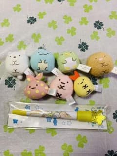 追跡付☆　すみっコ　ミニマスコット　ボールペン　えびふらいのしっぽのサムネイル