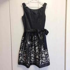 美品！黒クラシックワンピ☆のサムネイル